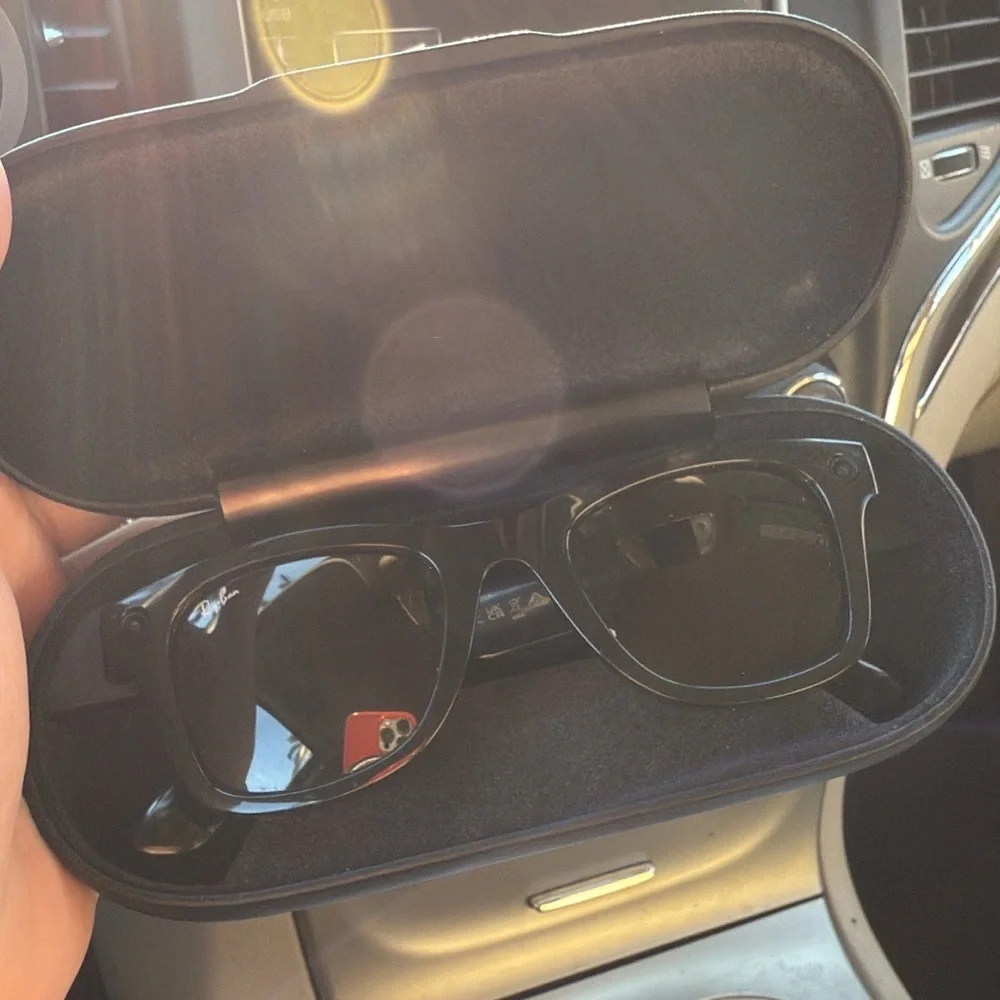 Ray-Ban Black Sunglasses with Case